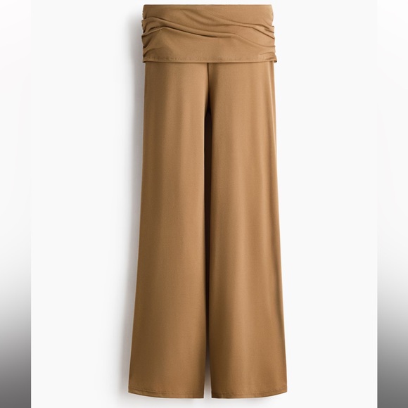 H&M Pants - H&M DRAPED FINE-KNIT PANTS